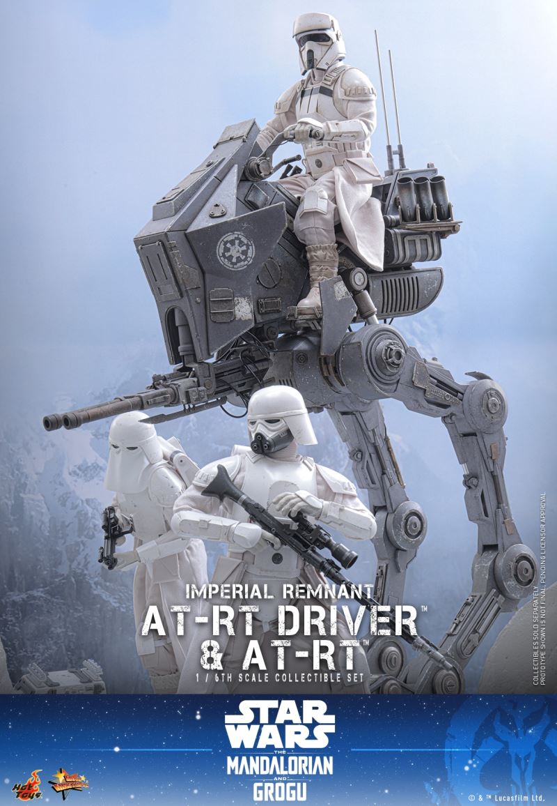 Imperial Remnants AT-RT & Pilot - The Mandalorian and the Gugu 1/6