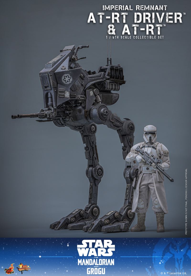 Imperial Remnants AT-RT & Pilot - The Mandalorian and the Gugu 1/6