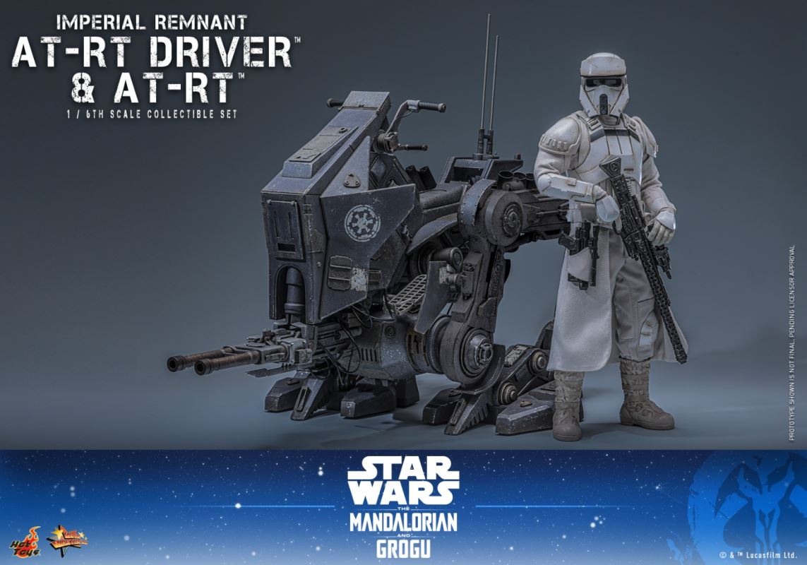 Imperial Remnants AT-RT & Pilot - The Mandalorian and the Gugu 1/6