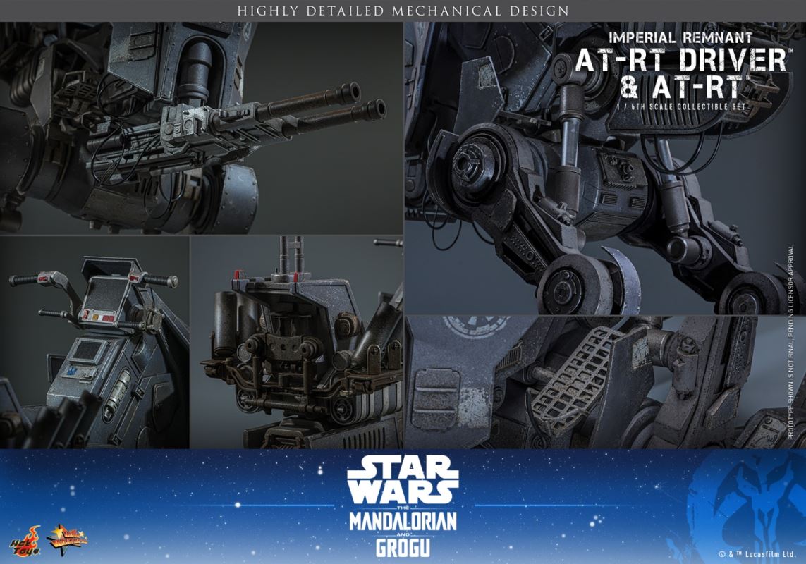 Imperial Remnants AT-RT & Pilot - The Mandalorian and the Gugu 1/6