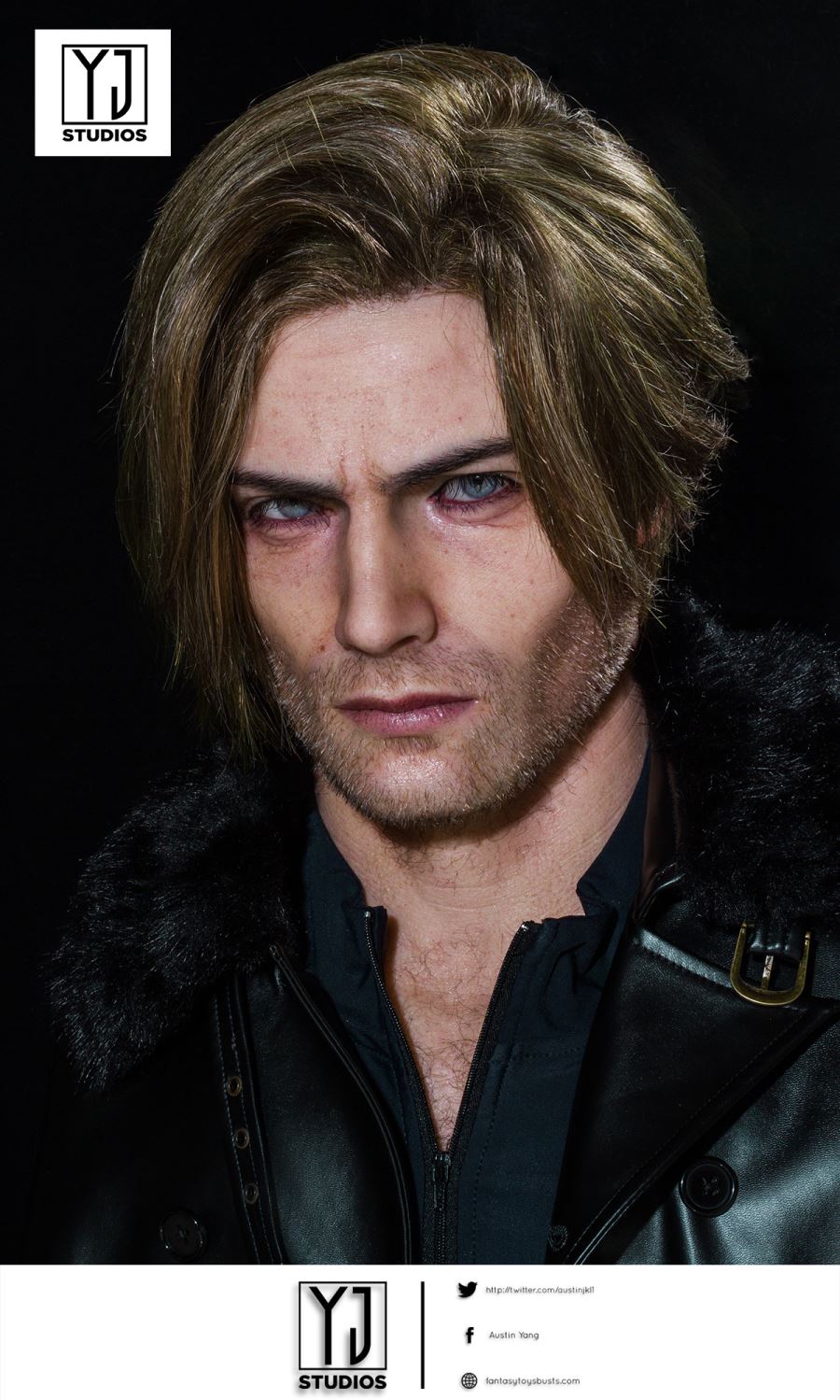 Leon Scott Kennedy Bust - Resident Evil 9