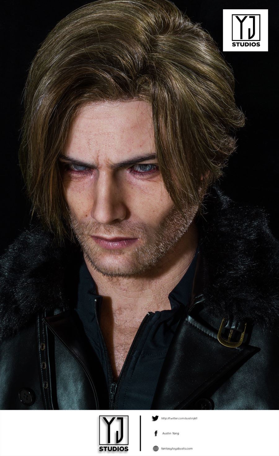 Leon Scott Kennedy Bust - Resident Evil 9