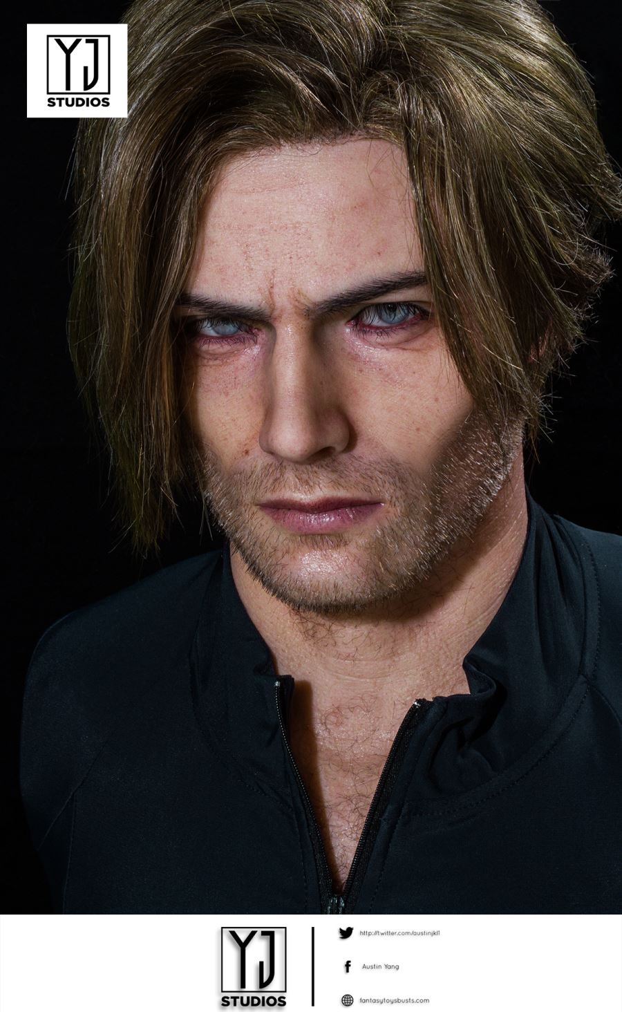 Leon Scott Kennedy Bust - Resident Evil 9