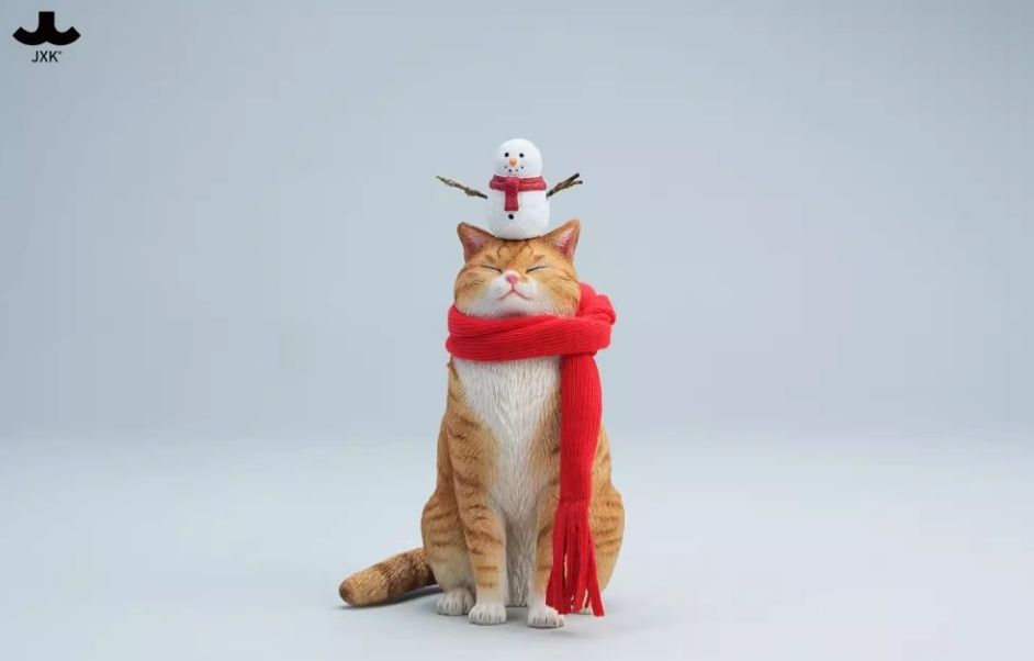 Winter Corner Warm Cat