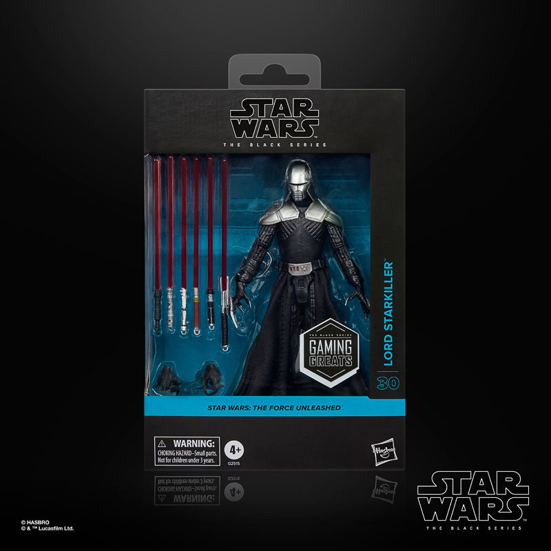 Star Wars Black Series Gaming Greats The Force Unleashed Lord Starkiller