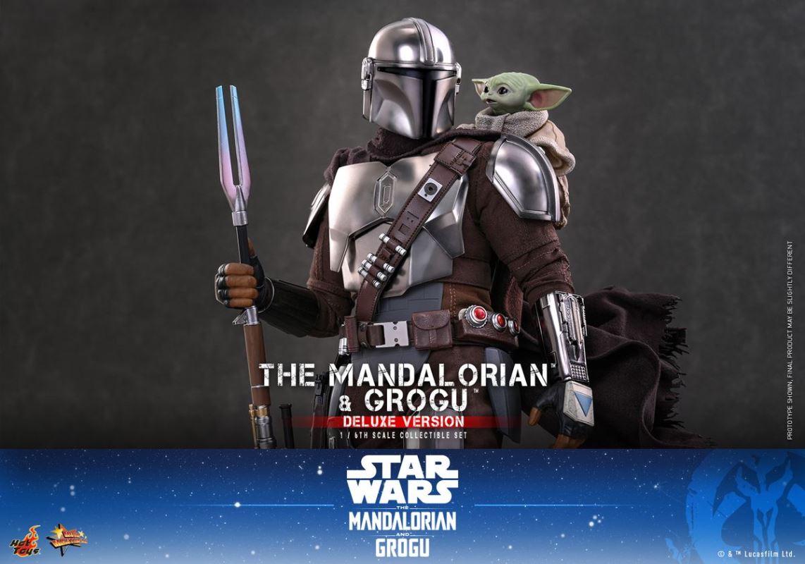 Mando and Grogu - Star Wars 1/6