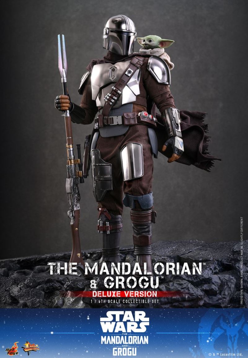 Mando and Grogu - Star Wars 1/6