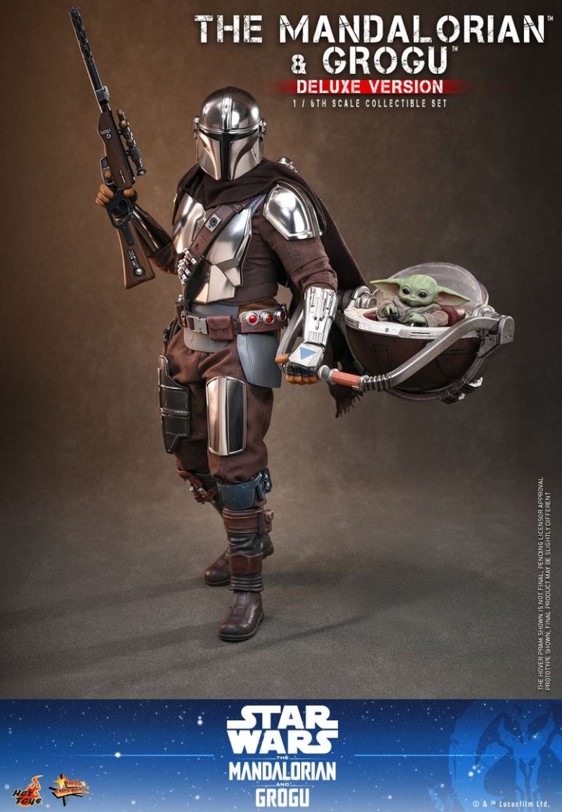 Mando and Grogu - Star Wars 1/6