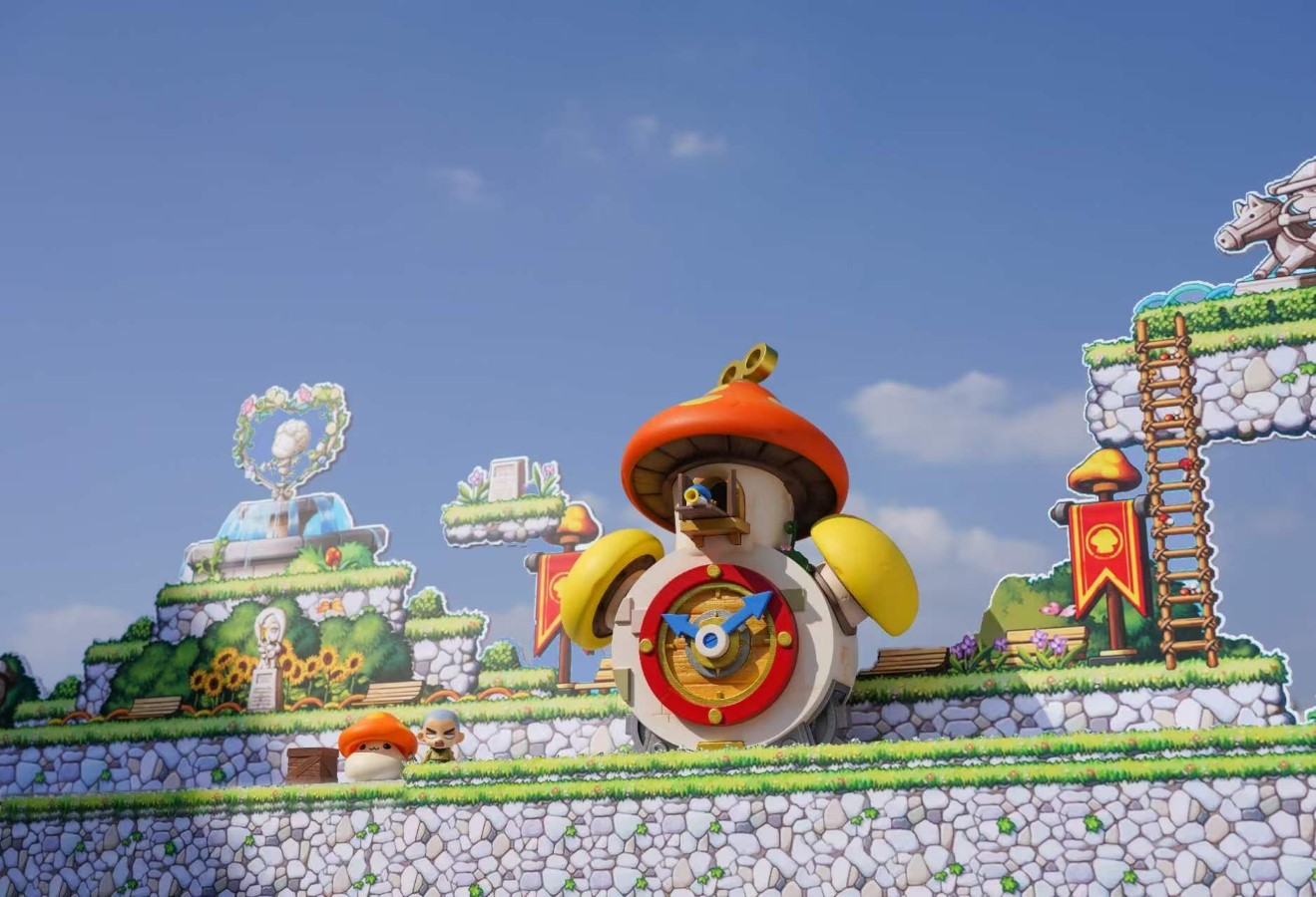 Mushroom Clock Tower - MapleStory