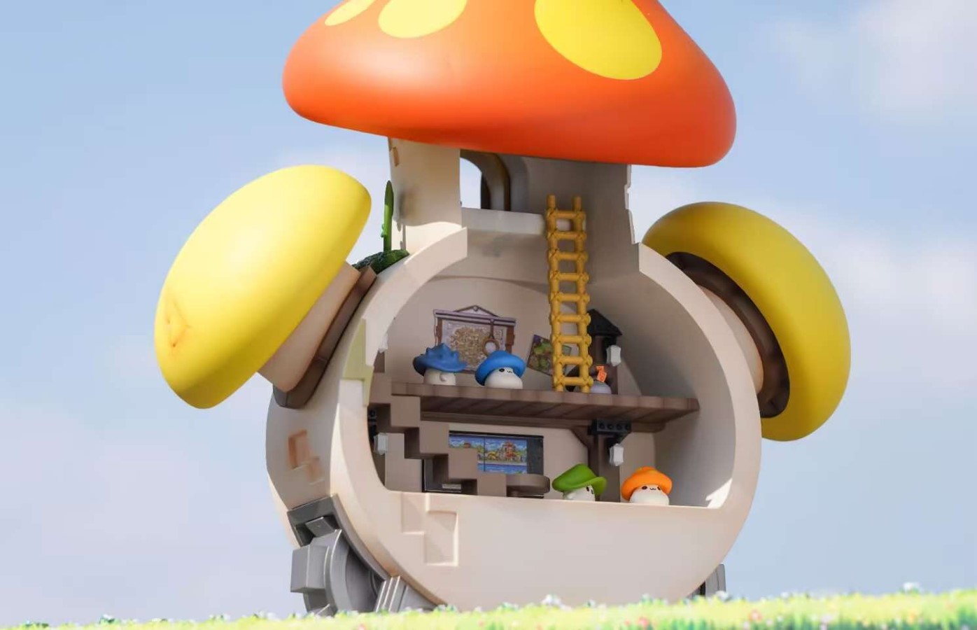 Mushroom Clock Tower - MapleStory