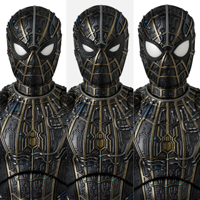 MAFEX No.308 SPIDER-MAN BLACK & GOLD SUIT