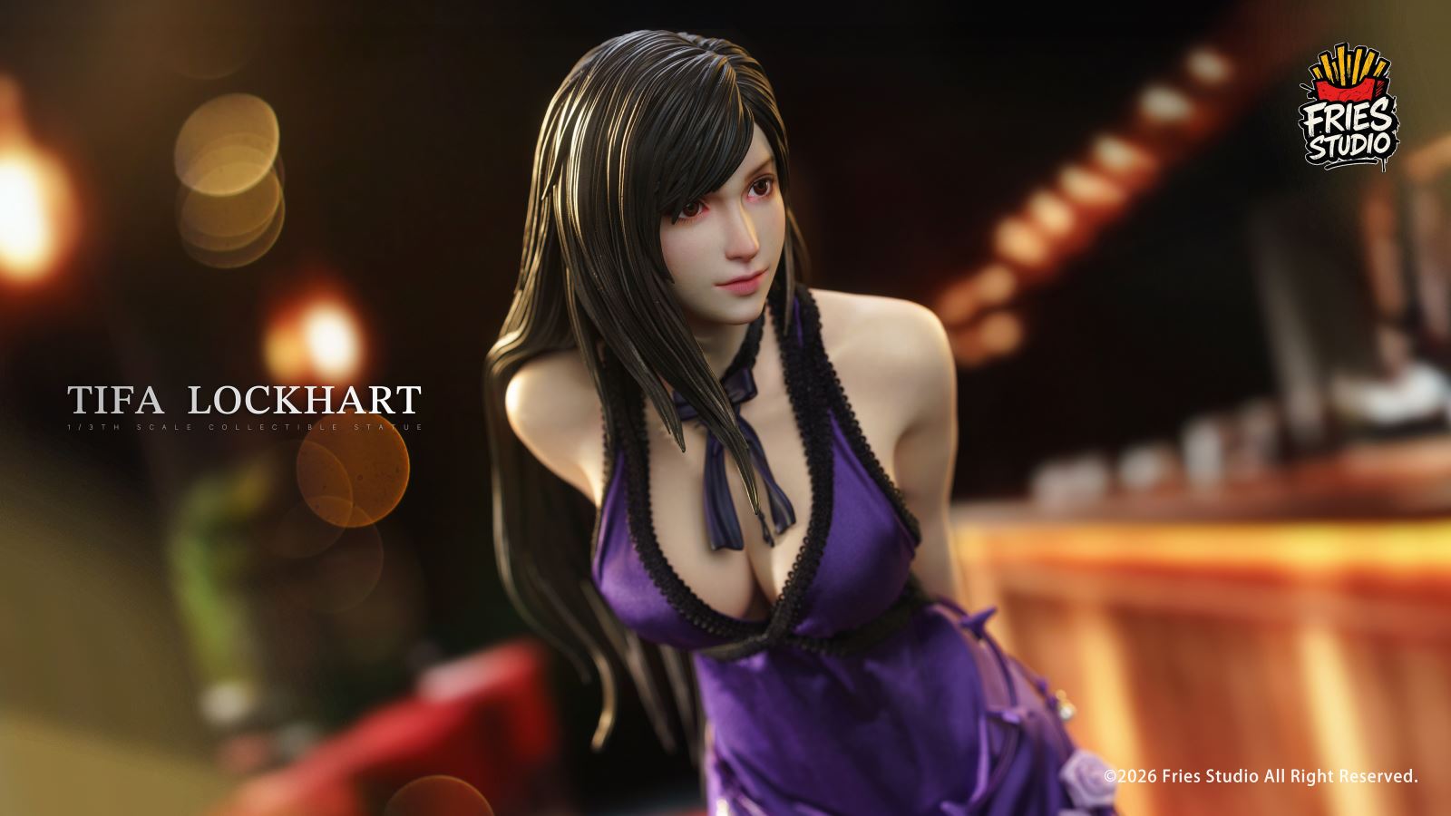 Purple Dress Tifa - Final Fantasy VII 1/3