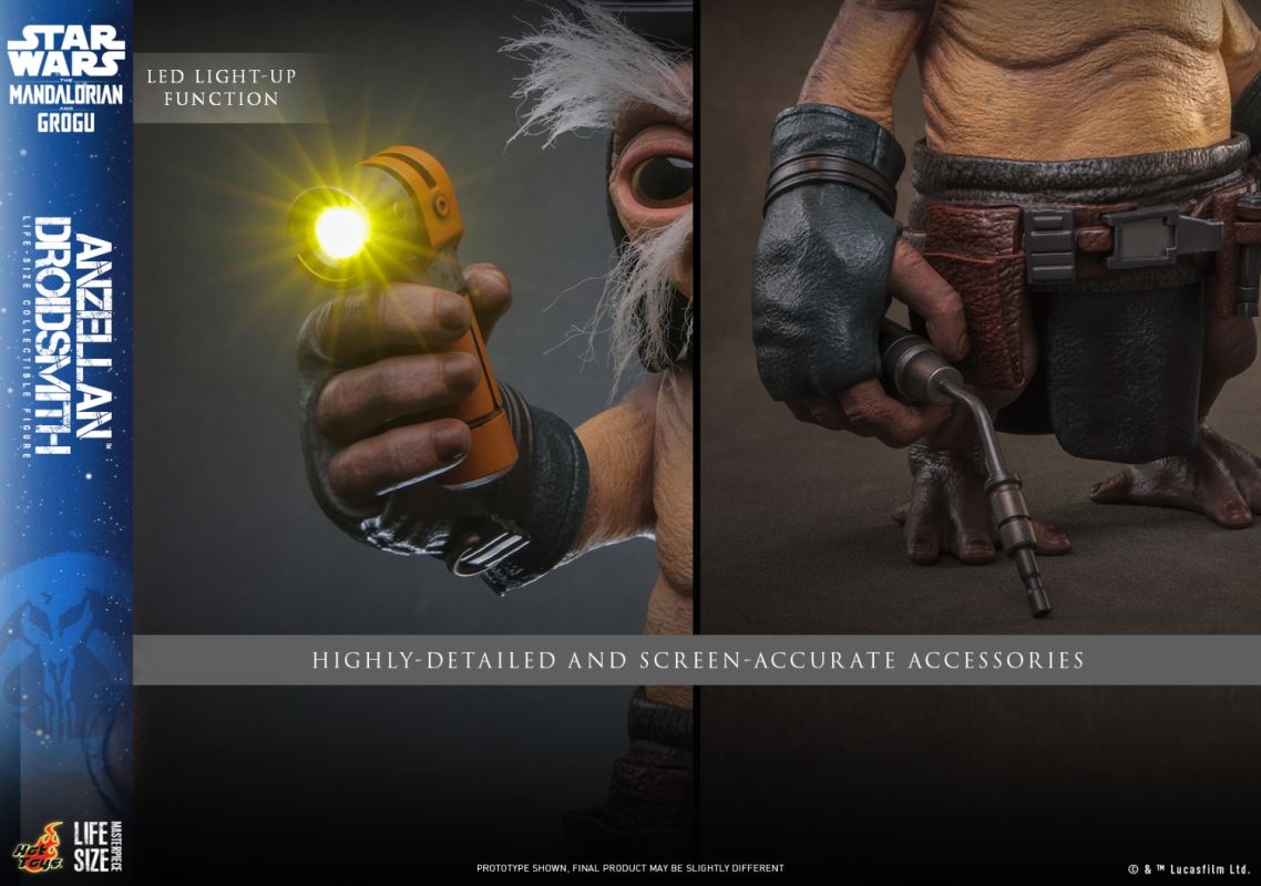 Anzellan Droidsmith - The Mandalorian & Gugu 1/1