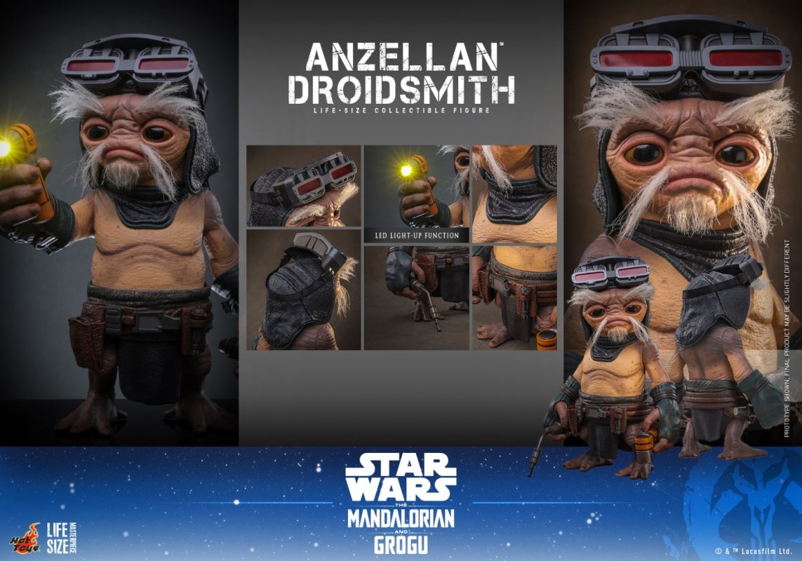 Anzellan Droidsmith - The Mandalorian & Gugu 1/1