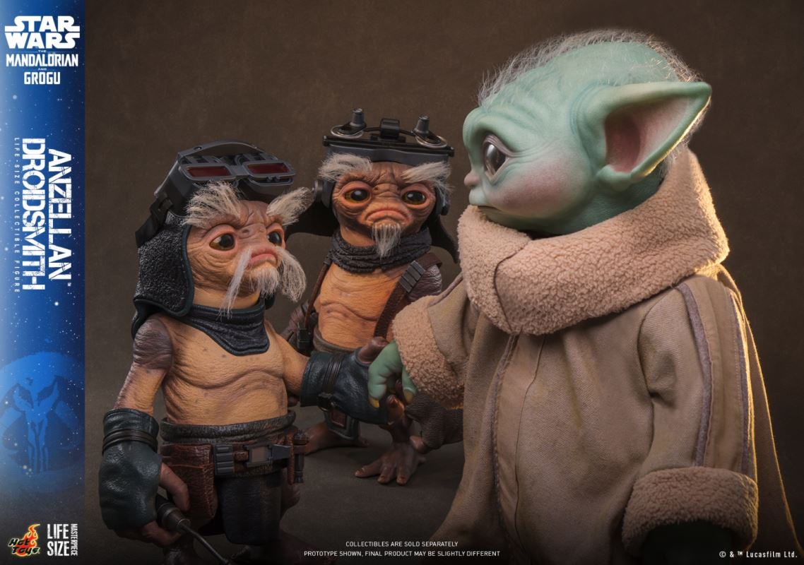 Anzellan Droidsmith - The Mandalorian & Gugu 1/1