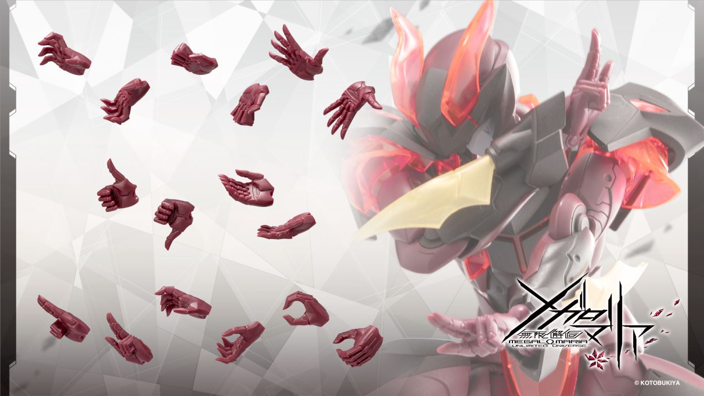Megalo Maria MSG EX Hand Unit [Male Type A] Red Ver