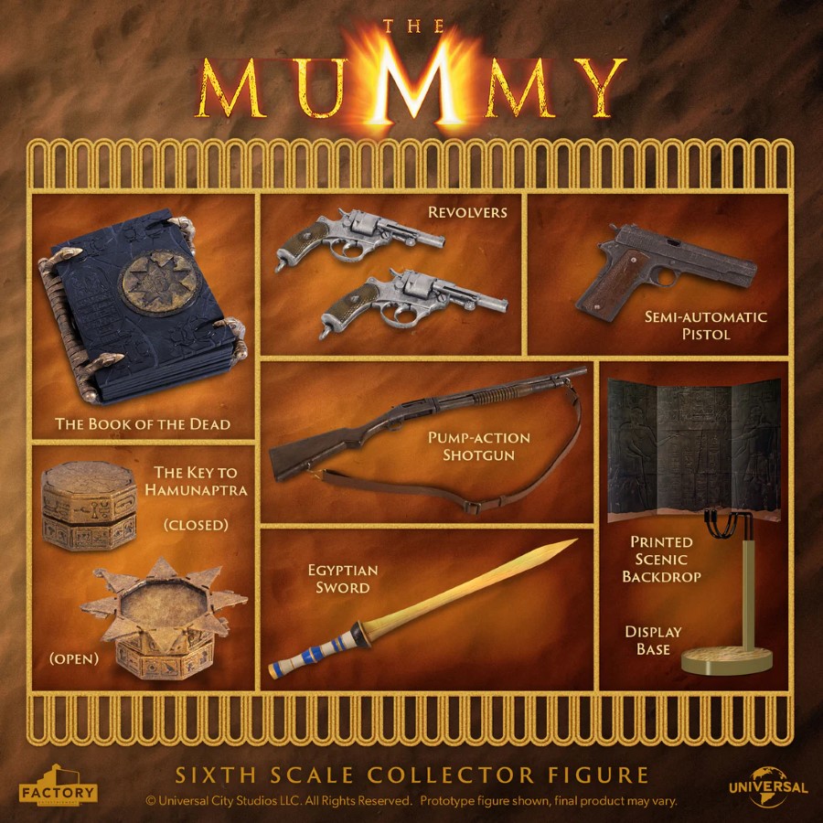 The Mummy: Rick O'Connell 1/6