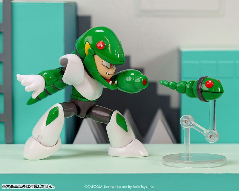 Mega Man Action Figure Snake Man 1/12