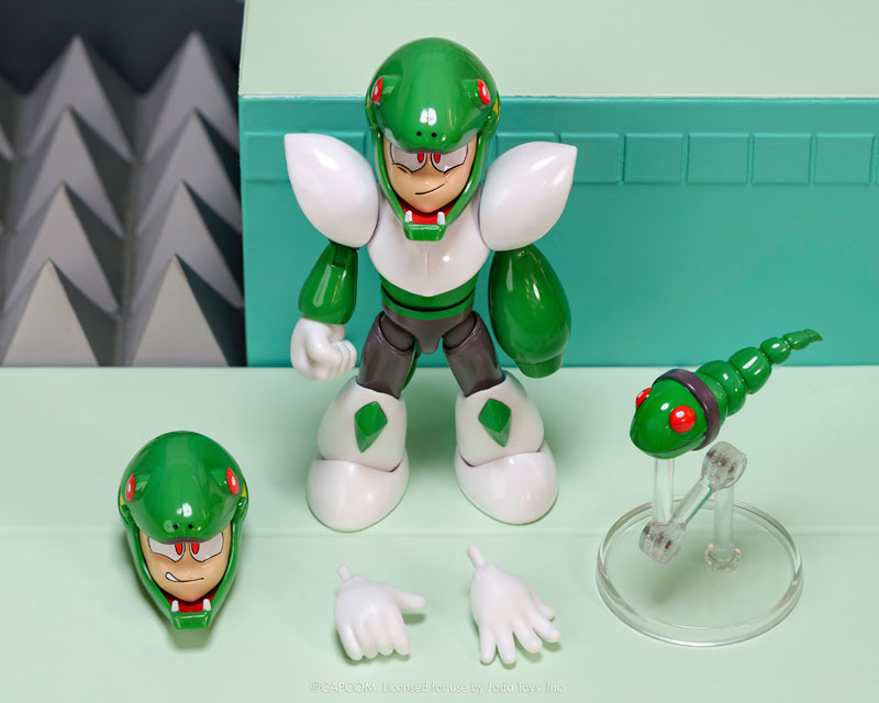 Mega Man Action Figure Snake Man 1/12