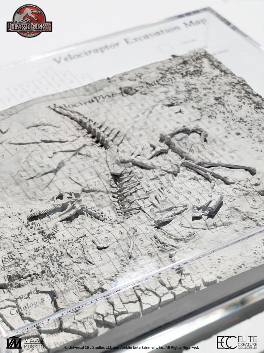 Velociraptor Excavation Map [Jurassic Park III]