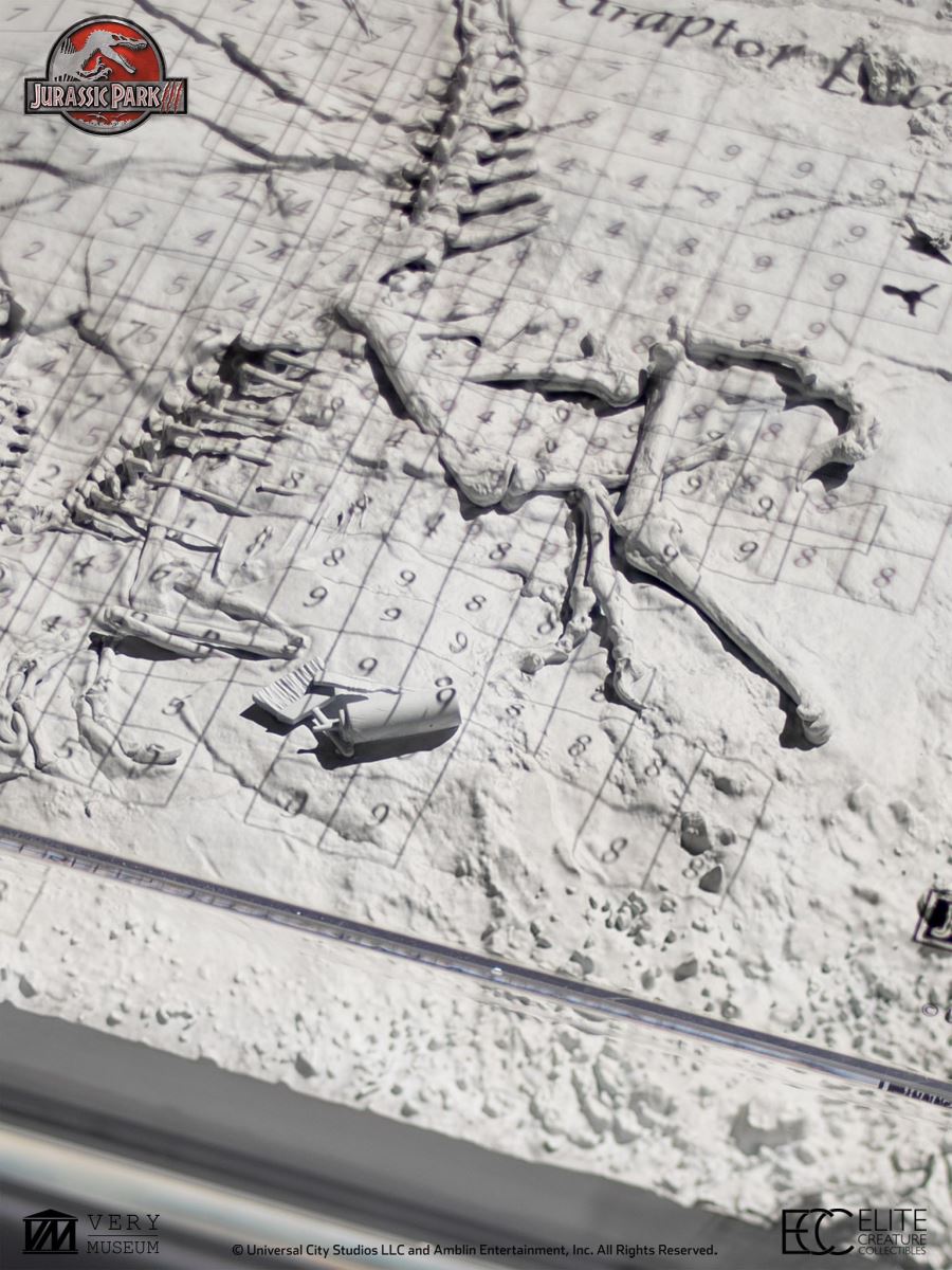 Velociraptor Excavation Map [Jurassic Park III]