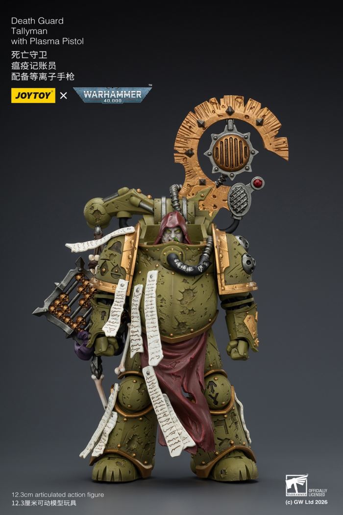 Warhammer - 40K Deathguard / Legion Vanguard/Warsmith / Iron Warrior / Virus Refiner / Plague Accountant / Legion Vanguard / Warsmith