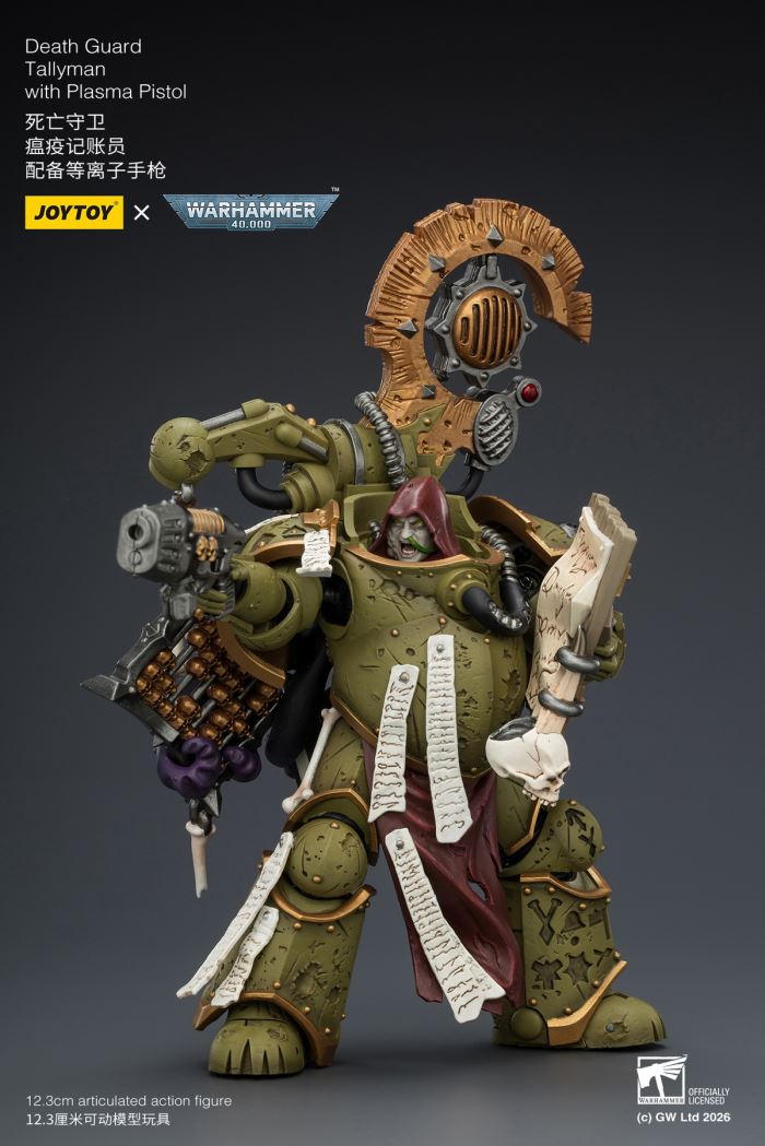 Warhammer - 40K Deathguard / Legion Vanguard/Warsmith / Iron Warrior / Virus Refiner / Plague Accountant / Legion Vanguard / Warsmith