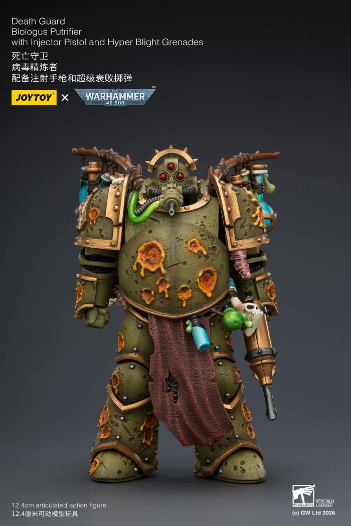 Warhammer - 40K Deathguard / Legion Vanguard/Warsmith / Iron Warrior / Virus Refiner / Plague Accountant / Legion Vanguard / Warsmith