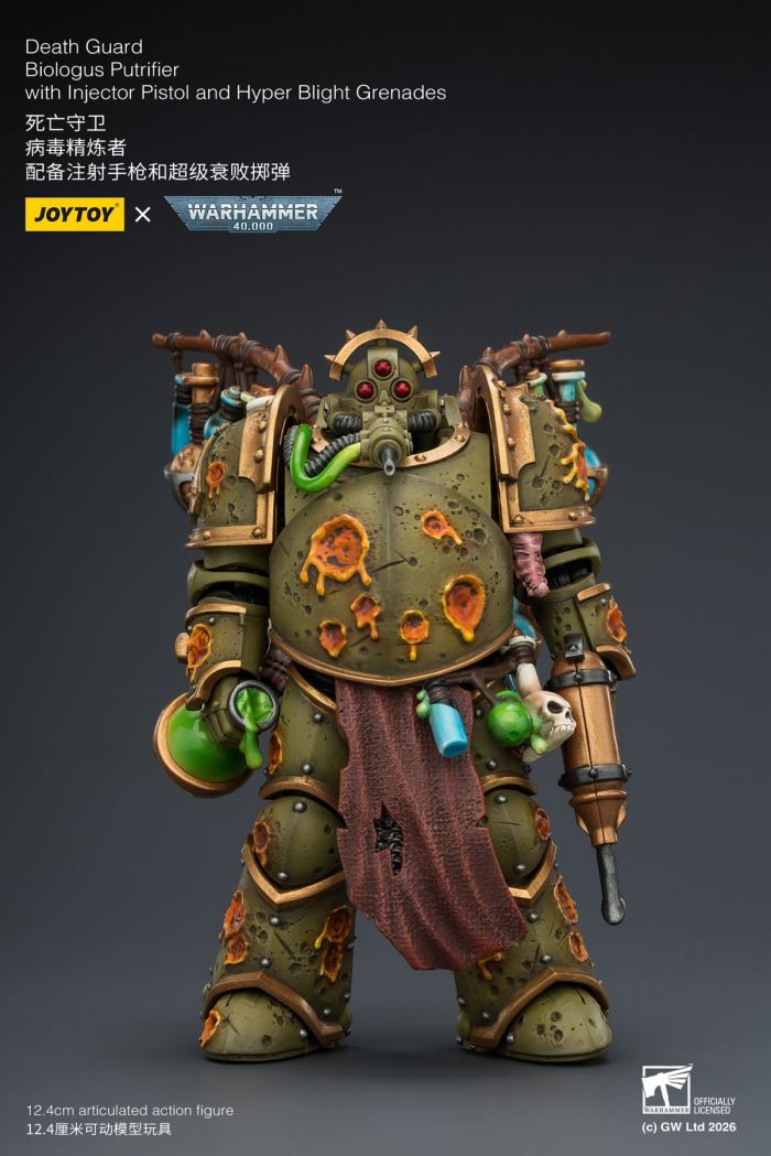 Warhammer - 40K Deathguard / Legion Vanguard/Warsmith / Iron Warrior / Virus Refiner / Plague Accountant / Legion Vanguard / Warsmith