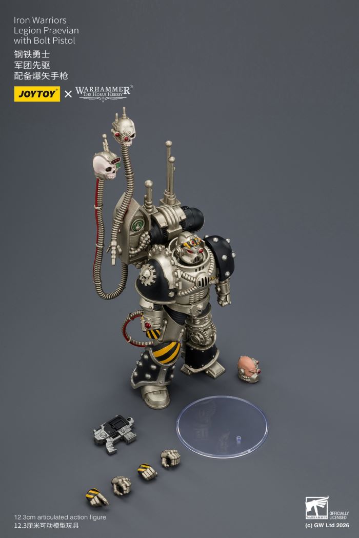 Warhammer - 40K Deathguard / Legion Vanguard/Warsmith / Iron Warrior / Virus Refiner / Plague Accountant / Legion Vanguard / Warsmith