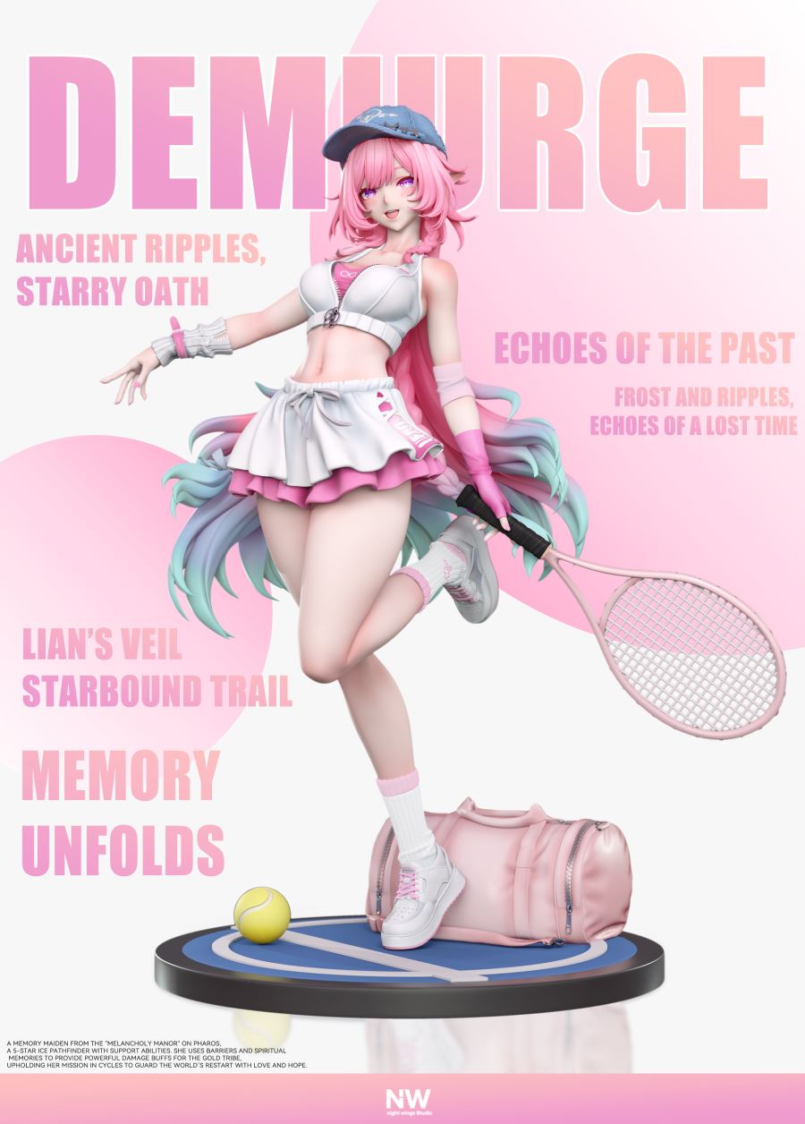 Tennis Girl Elysia - Honkai Impact