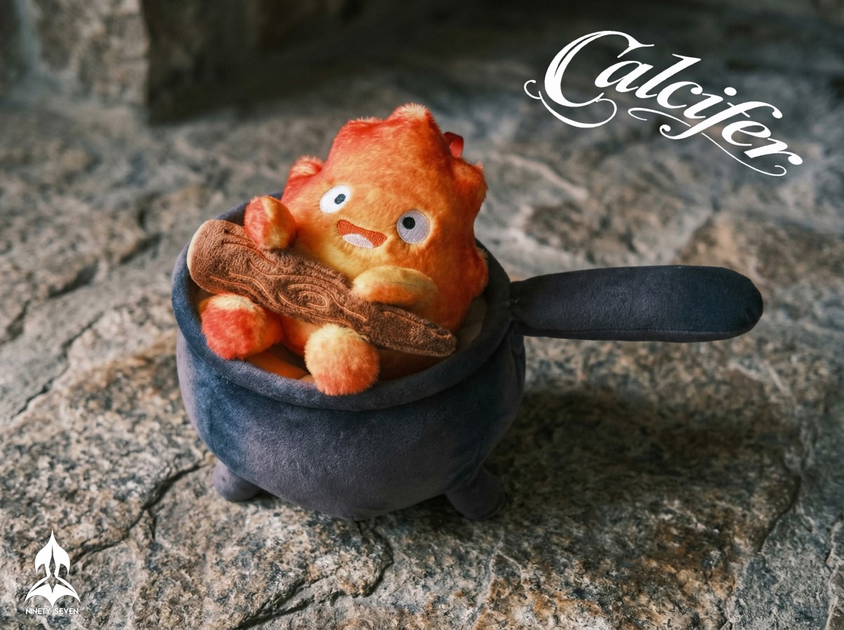 Calcifer Plush Pendant - Howl's Moving Castle