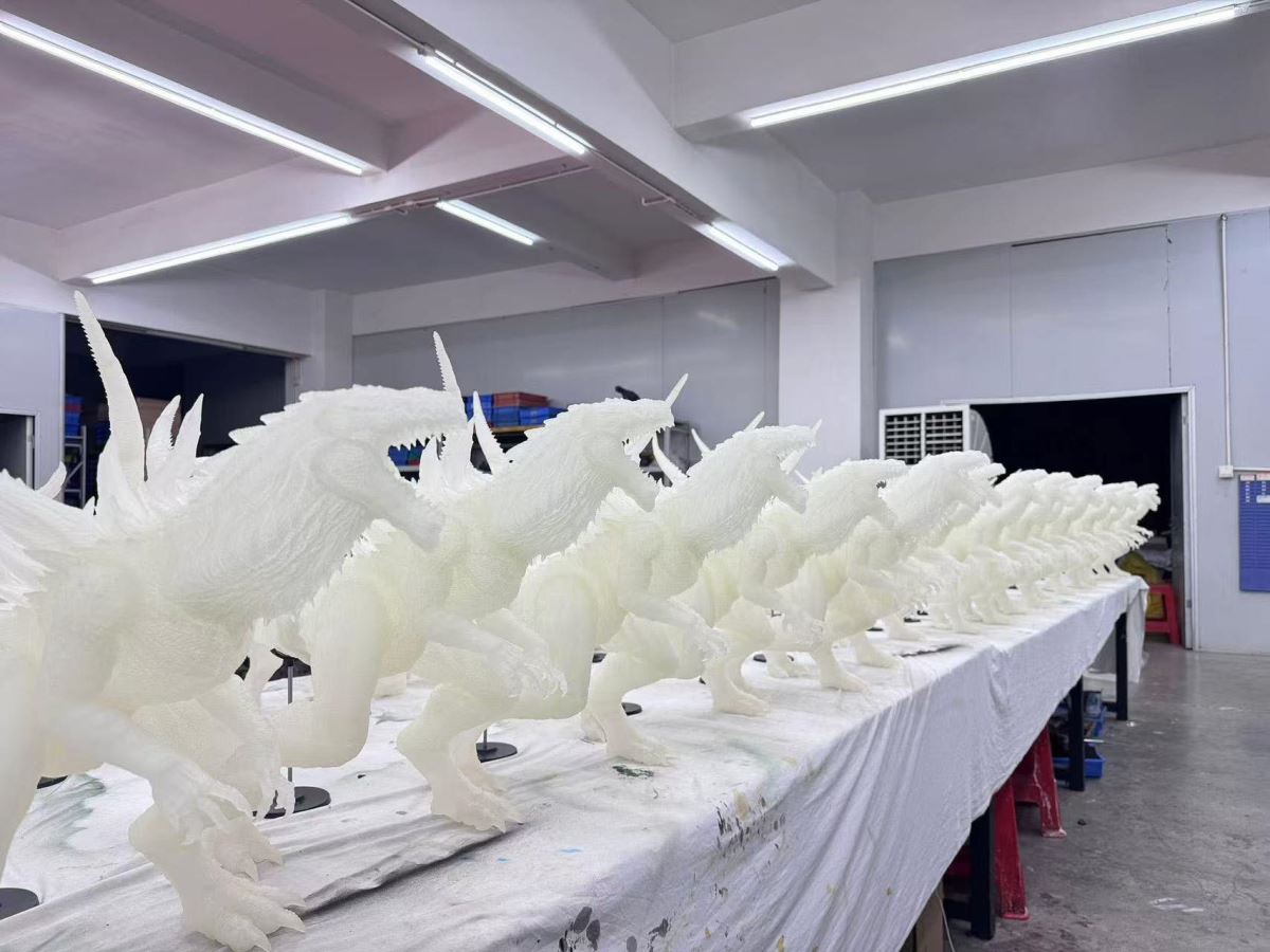 Omega Beast Godzilla 1998 GID Kit WF Exclusive