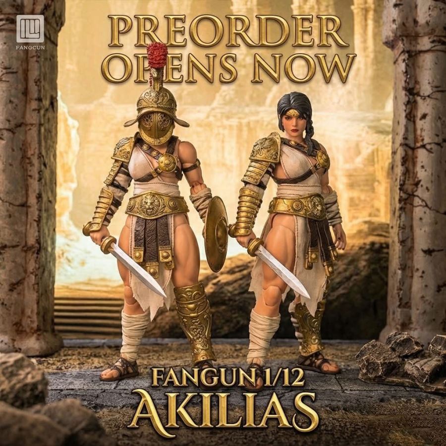 Divine Realm War Hero Akilias [FC001A] 1/12