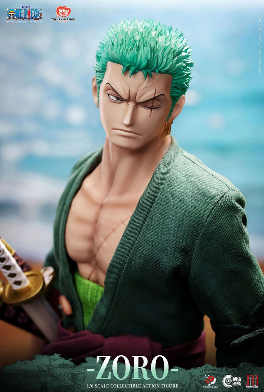 Zoro - One Piece Platinum Silicone Action Figure 1/6 [Licensed]