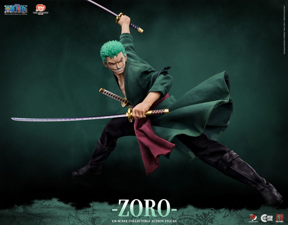 Zoro - One Piece Platinum Silicone Action Figure 1/6 [Licensed]