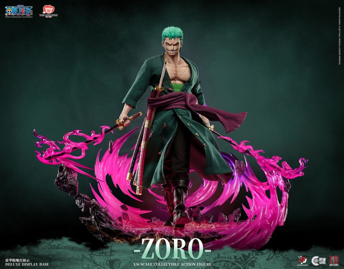 Zoro - One Piece Platinum Silicone Action Figure 1/6 [Licensed]
