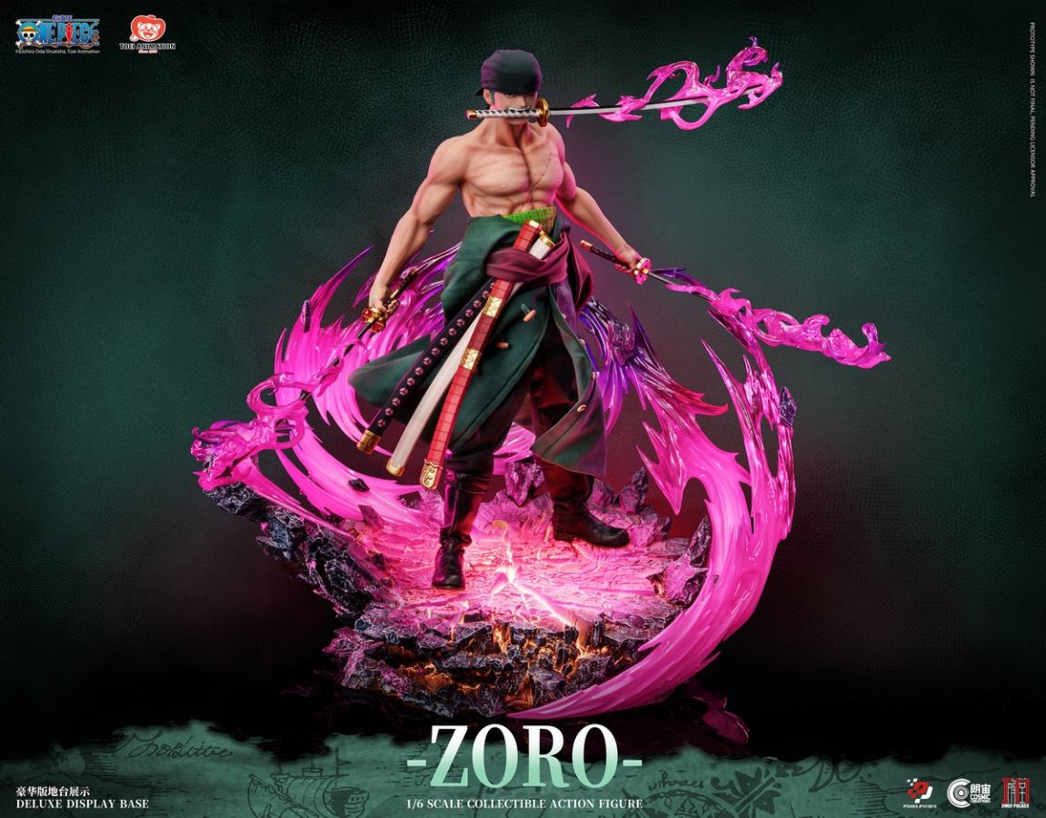 Zoro - One Piece Platinum Silicone Action Figure 1/6 [Licensed]