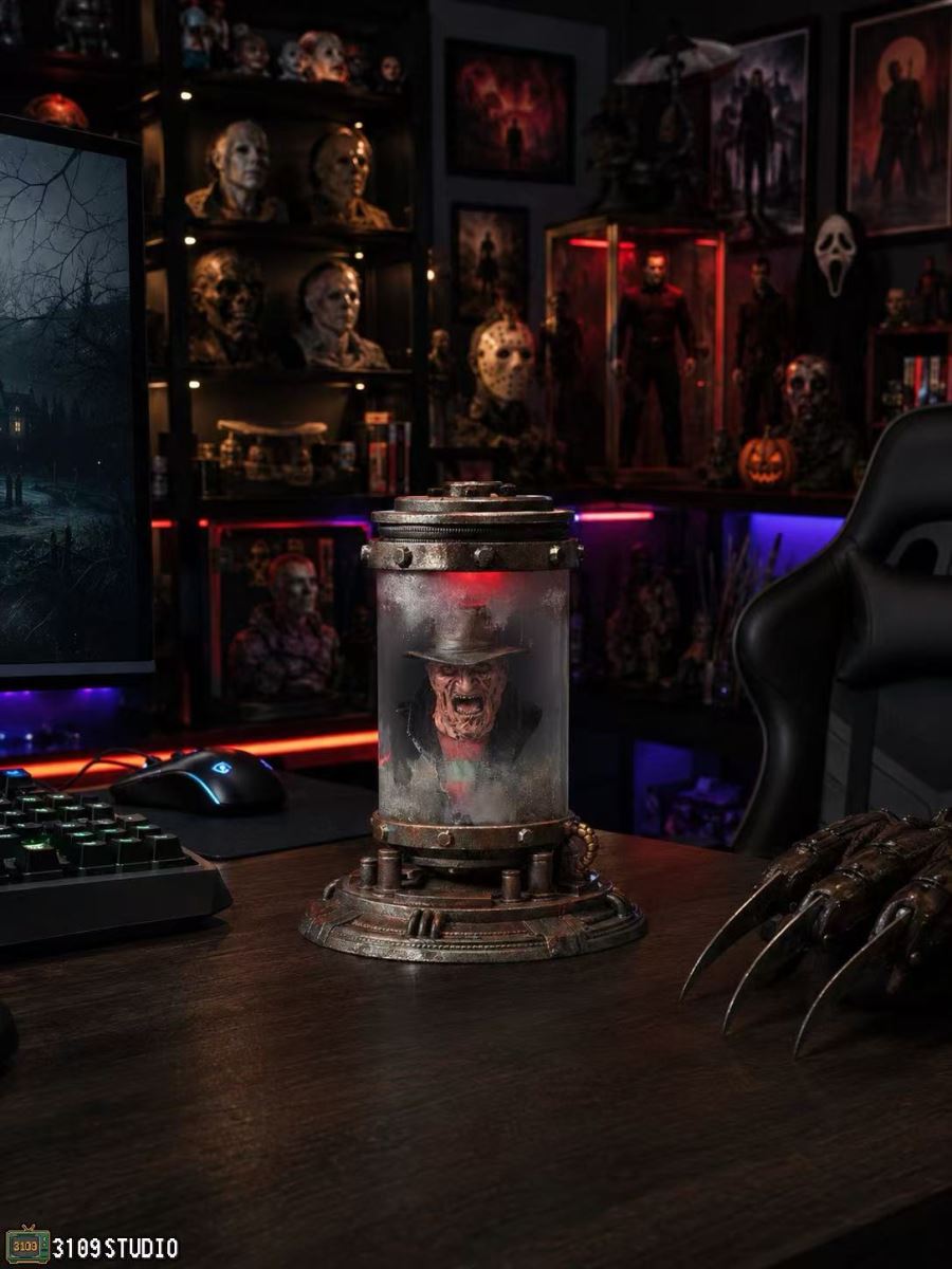 Michael Myers & Freddy Krueger head jar 1/4