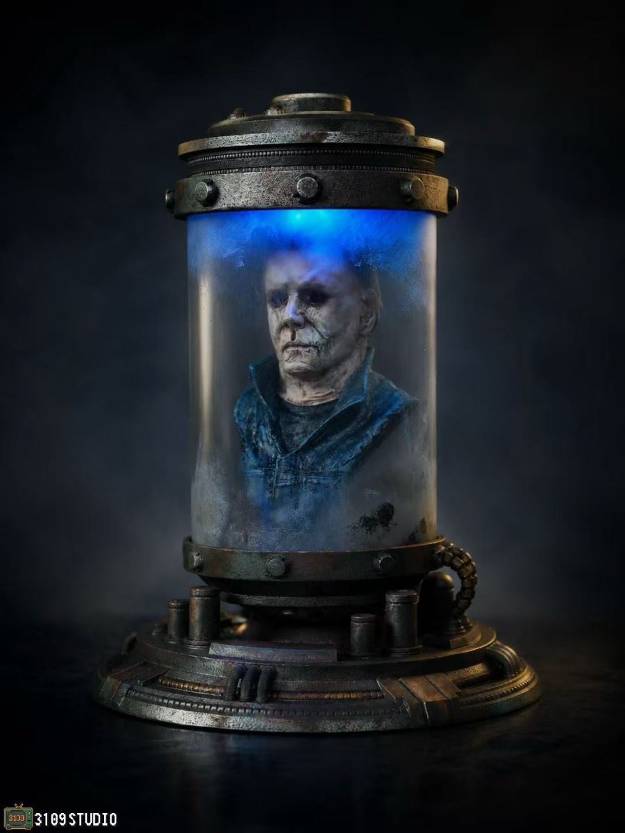 Michael Myers & Freddy Krueger head jar 1/4