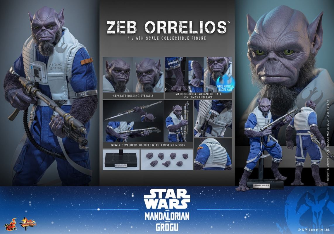 Zeb Orrelios - The Mandalorian and the Gugu 1/6