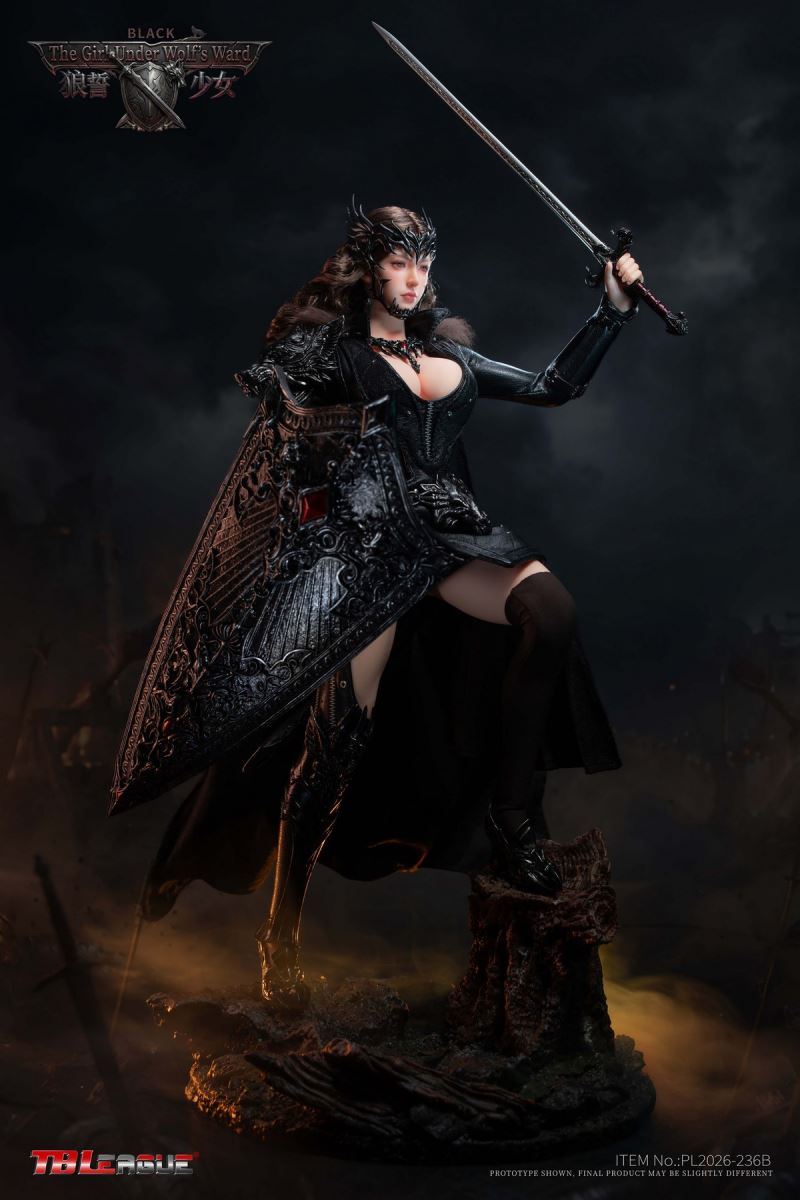 The Girl Under Wolf's Ward (Black) Eleanor Shadow Arbiter