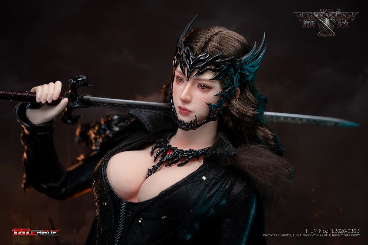 The Girl Under Wolf's Ward (Black) Eleanor Shadow Arbiter