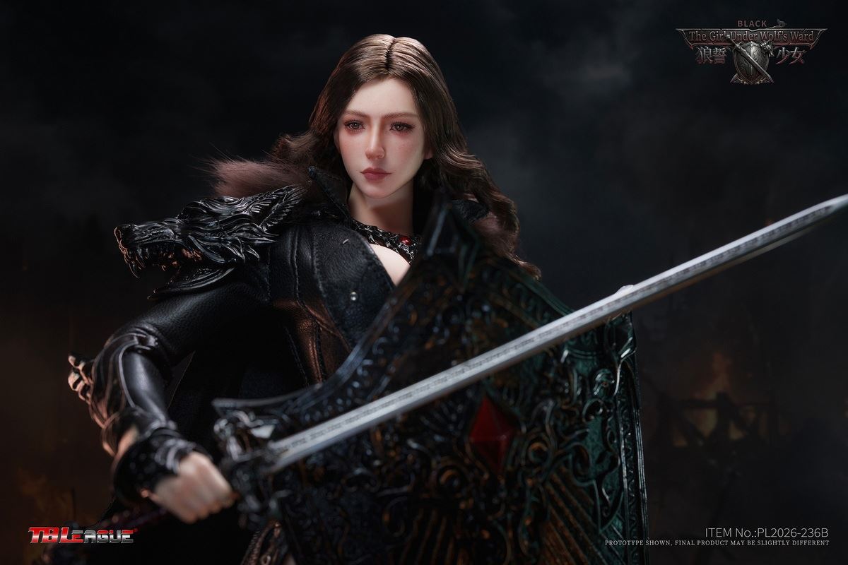 The Girl Under Wolf's Ward (Black) Eleanor Shadow Arbiter