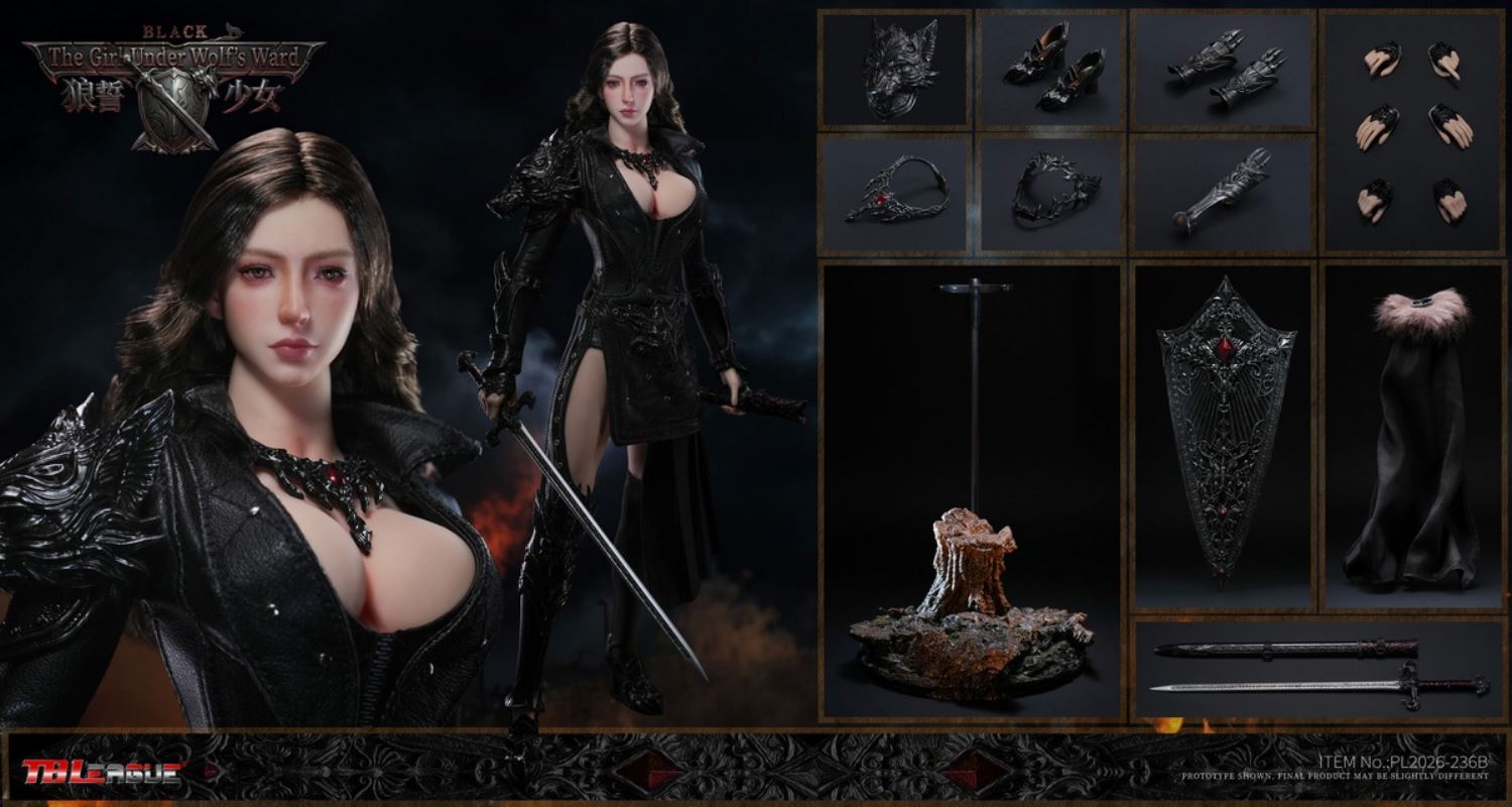 The Girl Under Wolf's Ward (Black) Eleanor Shadow Arbiter