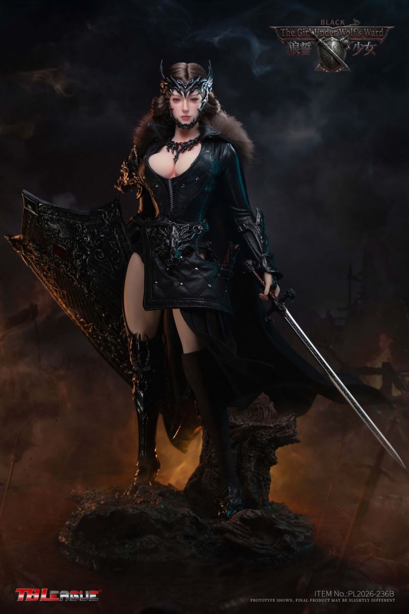 The Girl Under Wolf's Ward (Black) Eleanor Shadow Arbiter