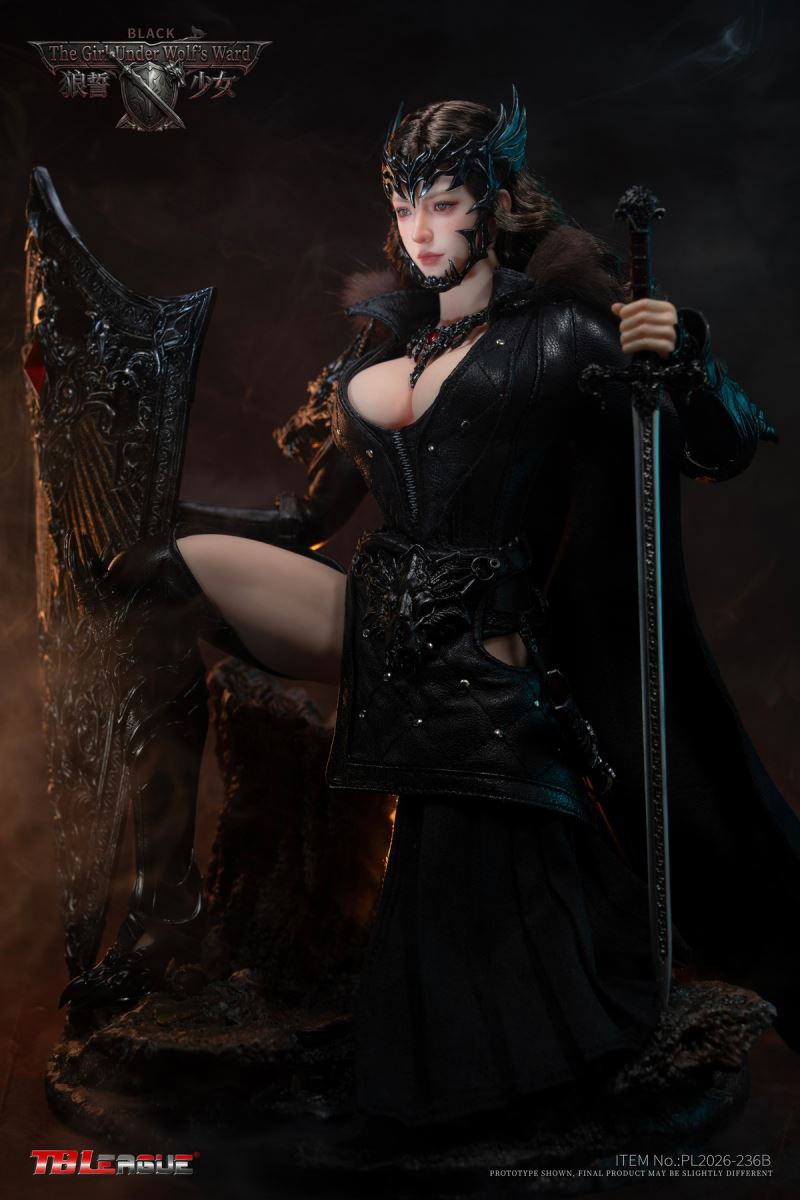 The Girl Under Wolf's Ward (Black) Eleanor Shadow Arbiter