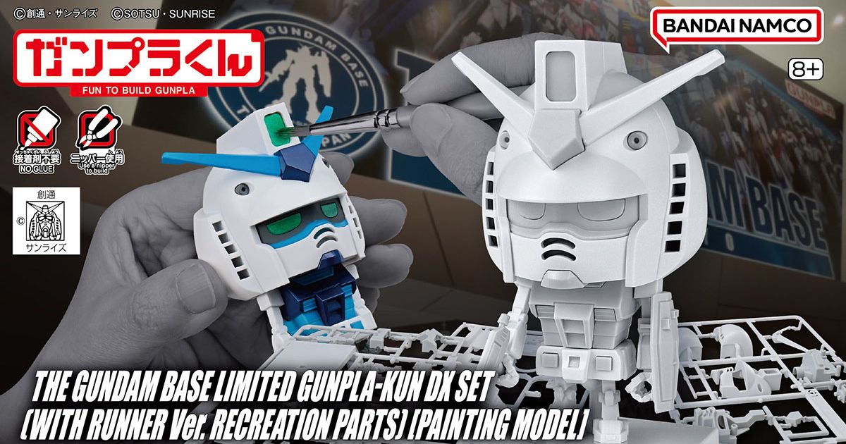 Gunpla-kun DX Set