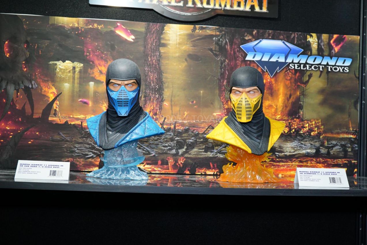 รวมภาพถ่ายงานปั้นค่าย Diamond Select Toys ในงาน Toy Fair 2020