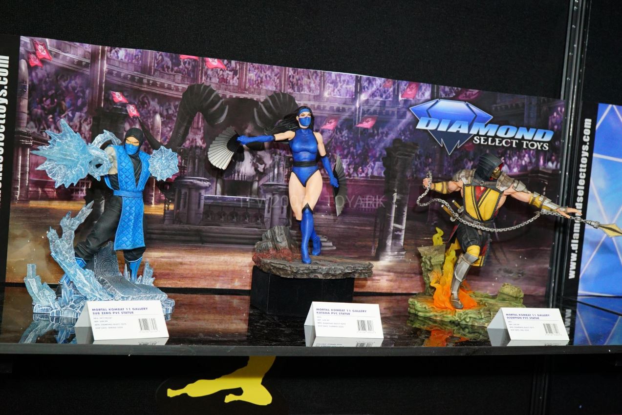 รวมภาพถ่ายงานปั้นค่าย Diamond Select Toys ในงาน Toy Fair 2020